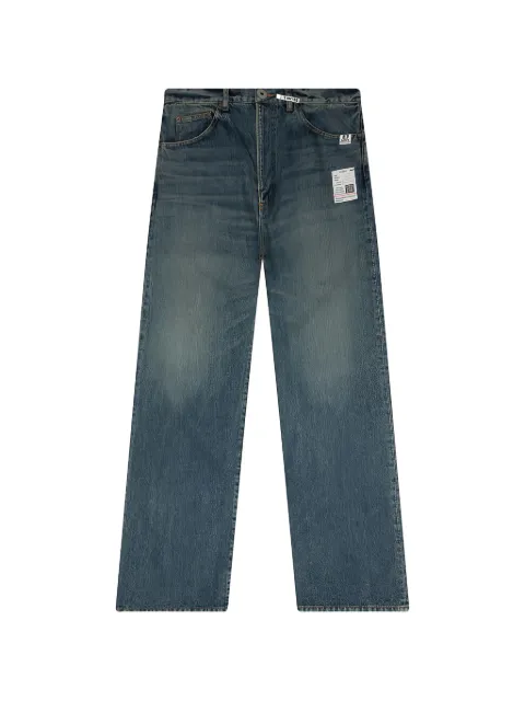 Maison MIHARA YASUHIRO flare tapered jeans Blue J16PT122IND