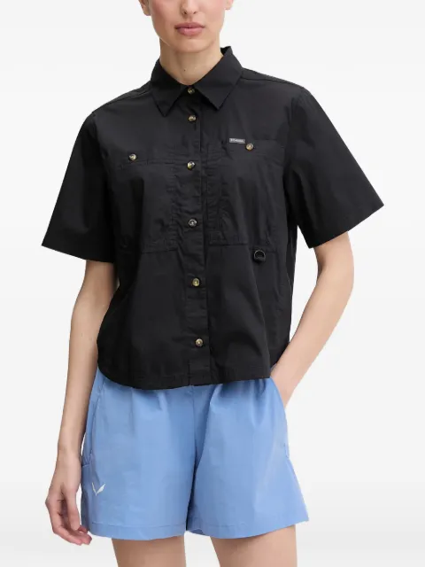 Columbia Brea Falls button-up short-sleeve shirt Black 2118961