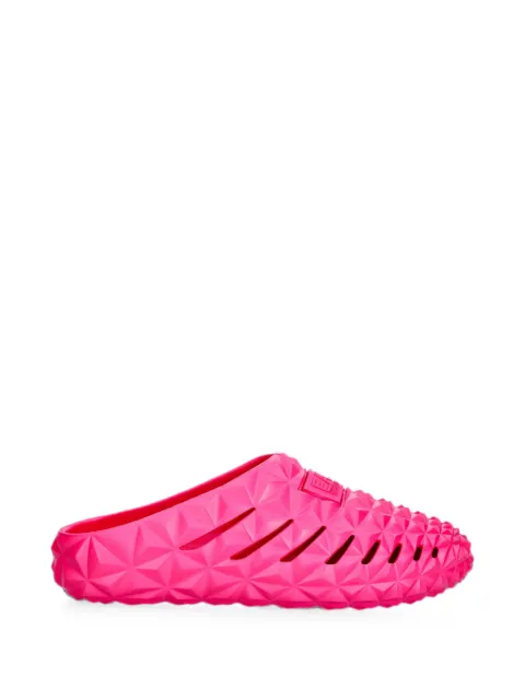 Ea7 Emporio Armani Prisma logo-detail slides Pink 7X000665AF23652