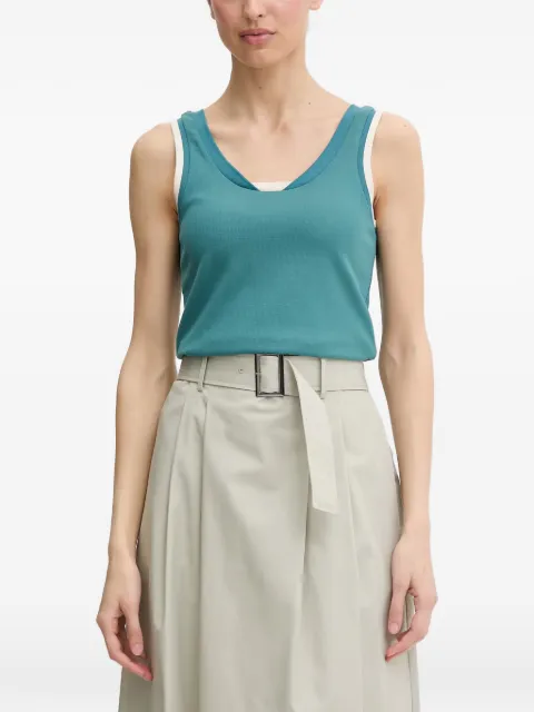 Ea7 Emporio Armani layered-effect top Blue 7W000916AF13289