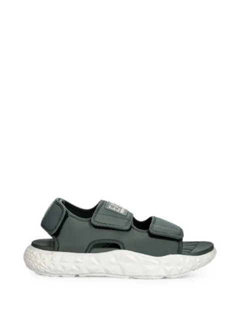 Ea7 Emporio Armani touch-strap sandals Green 7X000667AF23654