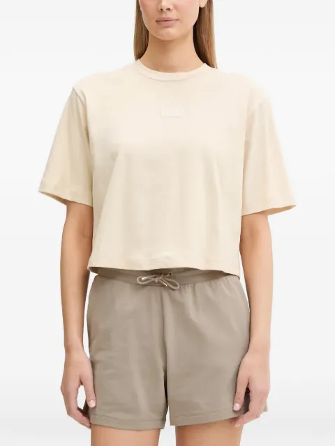 Ea7 Emporio Armani logo-patch T-shirt Neutrals 7W001008AF19935