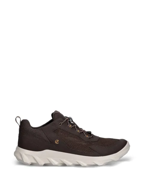 ECCO mesh-panelled toggle-fastening sneakers Brown 82026458500