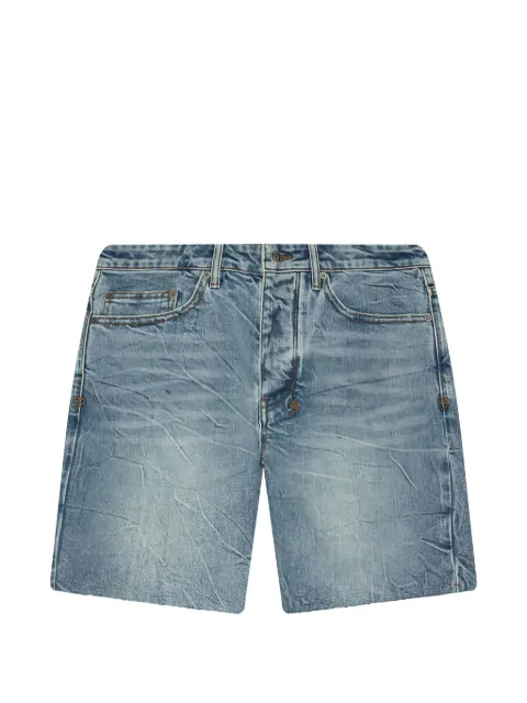 Ksubi Chopper raw-cut shorts Blue MSP26WA116