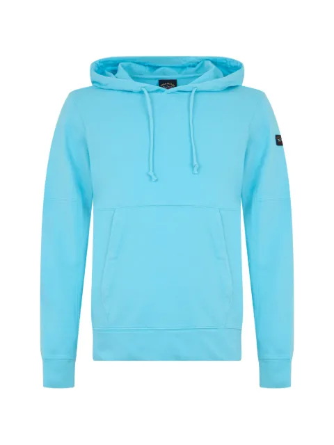 Paul & Shark cotton hoodie Blue 23411810