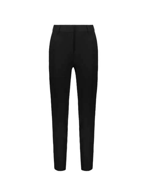 Boutique Moschino slim-fit tapered trousers Black T03175824