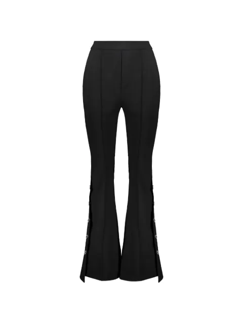 Ellery embellished flared trousers Black ELPF20PA00000009