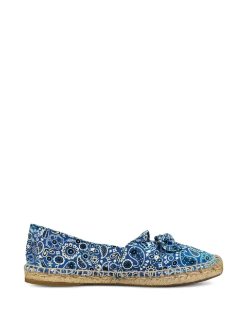 Charlotte Olympia Bandana bow espadrilles Blue RFCPUGBSH755340W