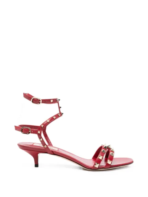 Valentino Garavani Rockstud cage sandals Red WS0PV6JDW