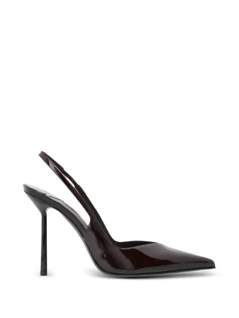 Le Silla Vivienne leather pumps Brown 4206D090BXPPGSM