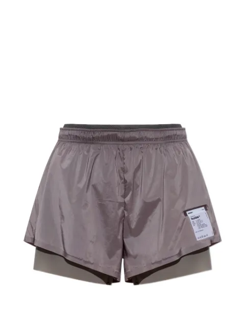 Satisfy TechSilk 3" layered shorts Purple 220270
