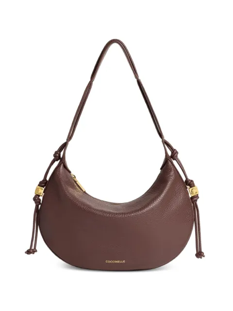 Coccinelle small Thess leather shoulder bag Brown E1VCA130301