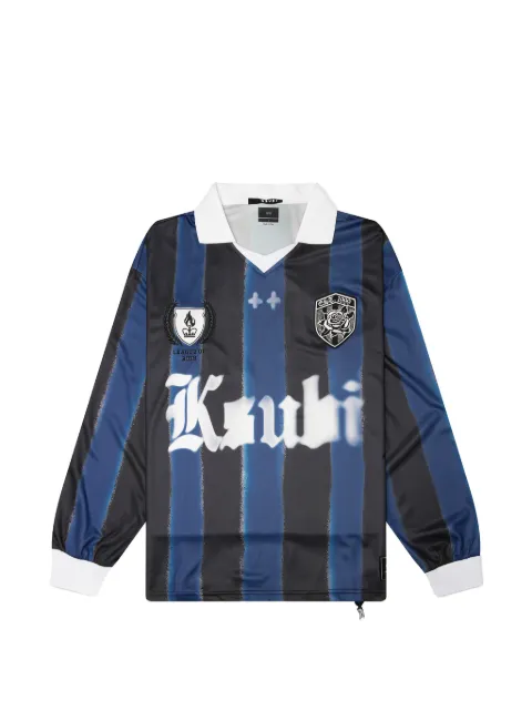 Ksubi striped long-sleeve T-shirt Blue MSP26FT002