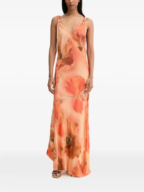 NEVER FULLY DRESSED Sofia maxi dress Orange NFDDR3426