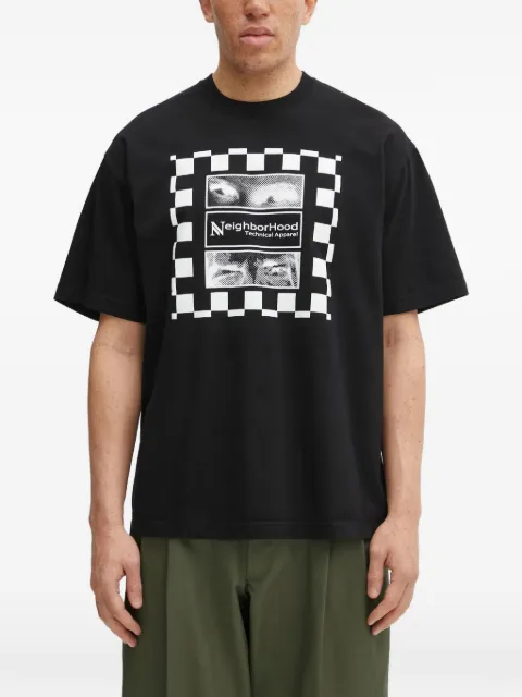 Neighborhood graphic-print T-shirt Black 252PCNH