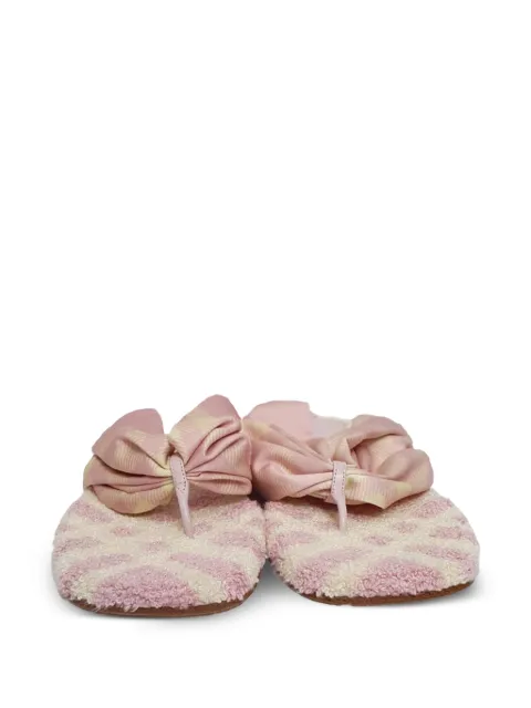 Burberry Pre-Owned Check open-toe sandals Pink RFCPUGBSH748874W