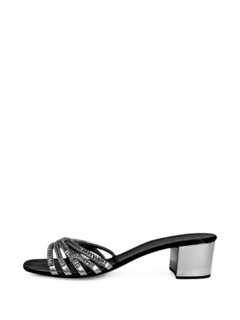 Giuseppe Zanotti Vintage rhinestone-embellished heeled sandals Silver RFCPUGBSH746070W