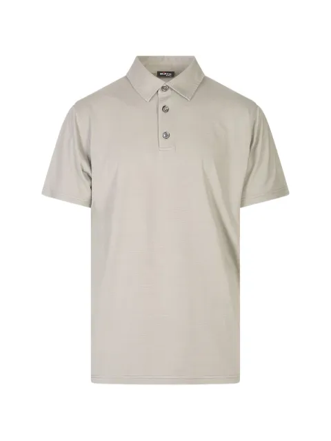 Kiton short-sleeve polo shirt Neutrals UMK0875