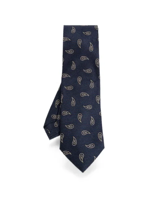 ETRO paisley-print silk tie Blue MASA0001AQ12H