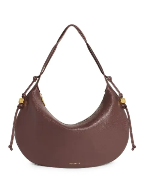 Coccinelle medium Thess leather shoulder bag Brown E1VCA130201