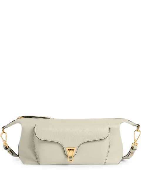 Coccinelle medium Beat Generation leather crossbody bag Green E1TFK150101