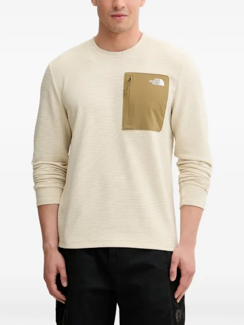 The North Face Kecha zip-pocket sweatshirt Neutrals NF0A8CS9DOM1