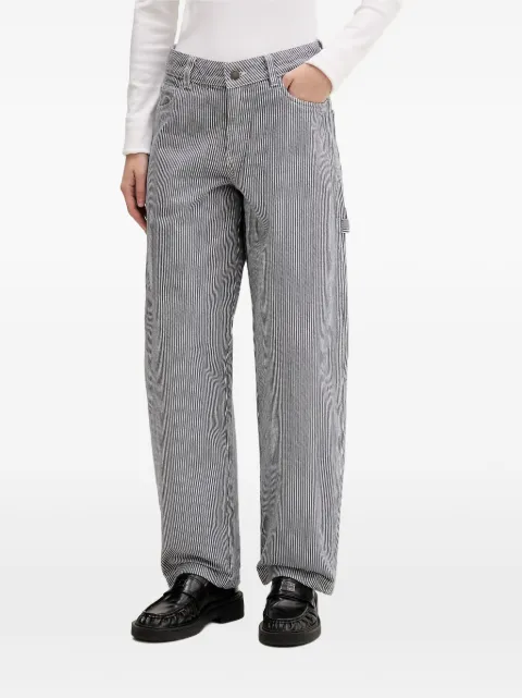 DICKIES hickory-stripe straight-leg jeans Blue DK0A8842