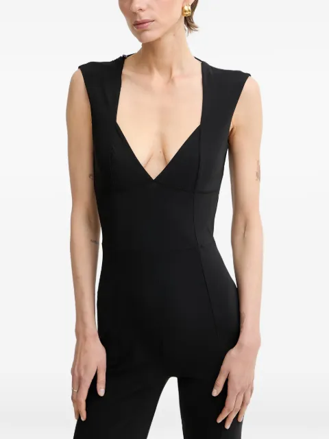 Patrizia Pepe chain-belt jumpsuit Black 2T0098JZ26