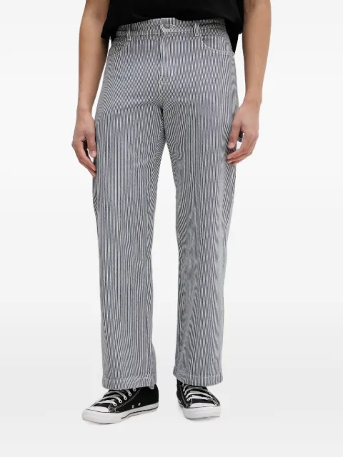DICKIES Hickory striped carpenter trousers Blue DK0A88K8RI21