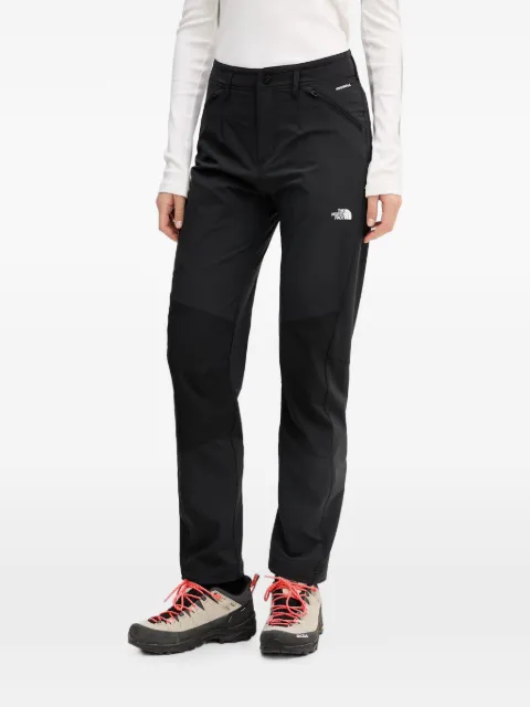 The North Face Speedlight logo-print panelled trousers Black NF0A8EKRJK31