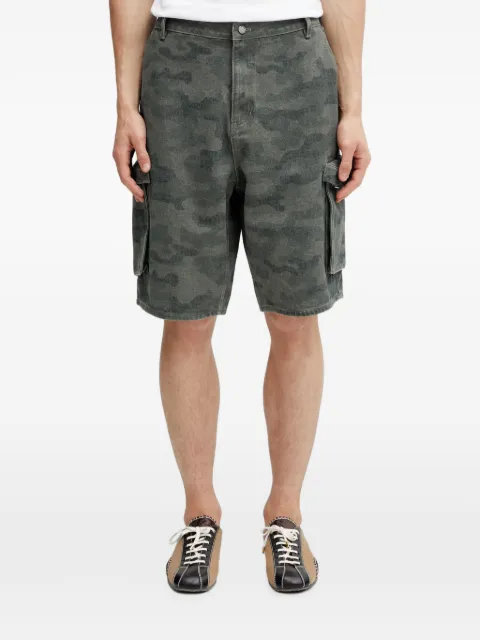 Daily Paper camouflage-print cargo shorts Green 2610017