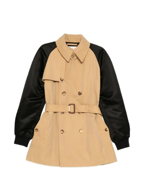 Alexander McQueen belted double-breasted coat Brown 607445QOS44