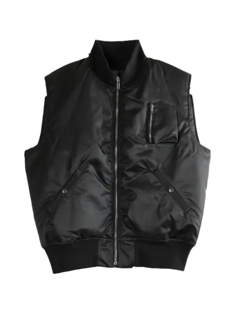 Rick Owens DRKSHDW SL Tankers gilet Black DL01F1790NYJP