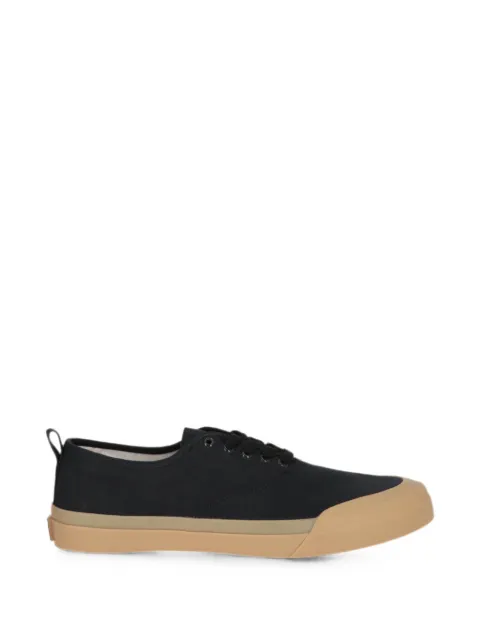 Todd Snyder x Sperry lace-up canvas sneakers Black 14077825057