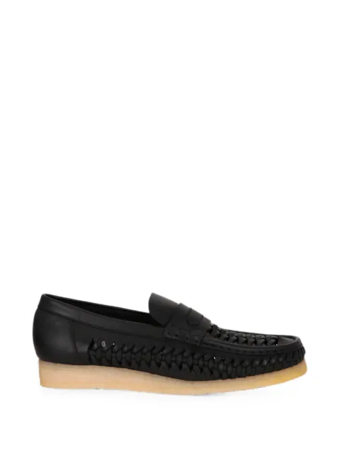 Todd Snyder x Clarks leather loafers Black 26180229001
