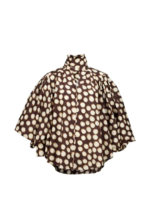 ALEMAIS Paula blouse Brown 7696T