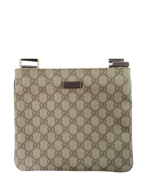 Gucci Pre-Owned 2000-2015 GG Supreme crossbody bag Neutrals WMAQ90D2J1JTV7DY