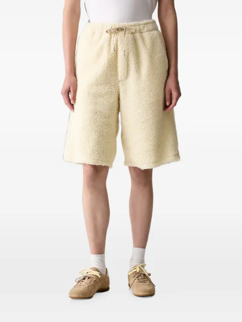 American Vintage Hoktown fleece drawstring shorts Yellow HOK09A20