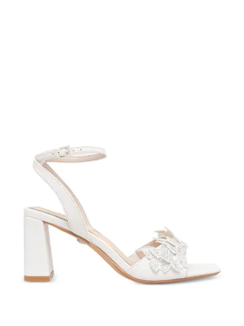 Buffalo Ashley Butterfly Glam block-heel sandals White 1291633