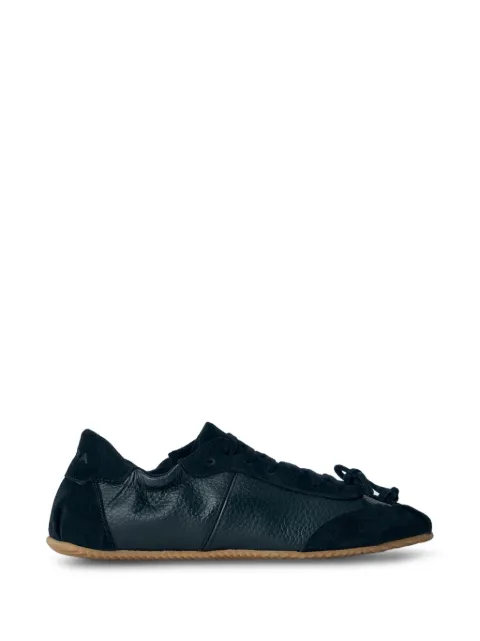 Abra bow-detail panelled sneakers Black SS26FF09011