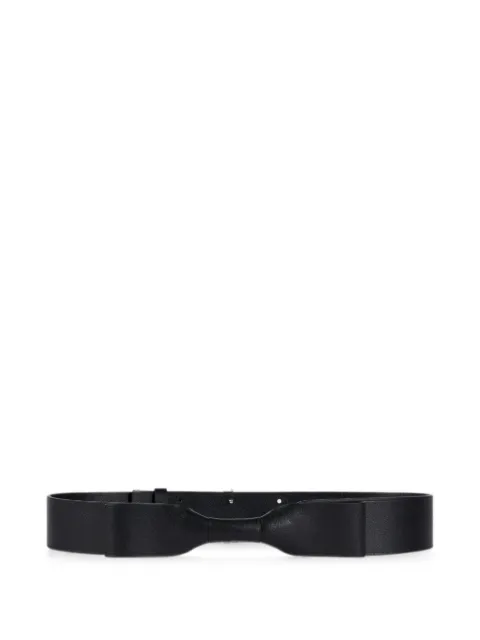 Givenchy bow leather belt Black BB40ARB2AD