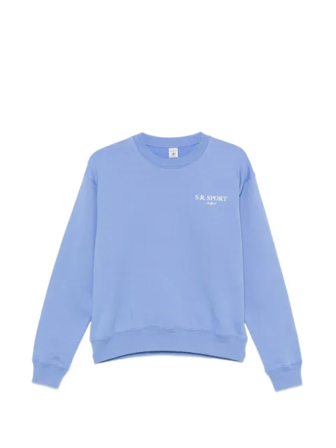 Sporty & Rich logo-print sweatshirt Blue ST098711304BL