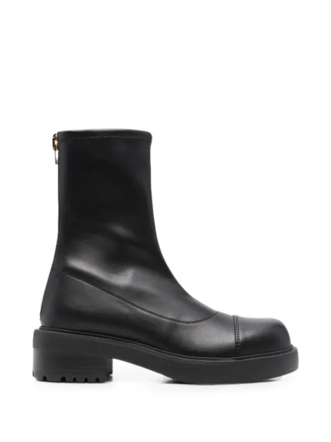 Giuseppe Zanotti zip-embellishment ankle boots Black I570007