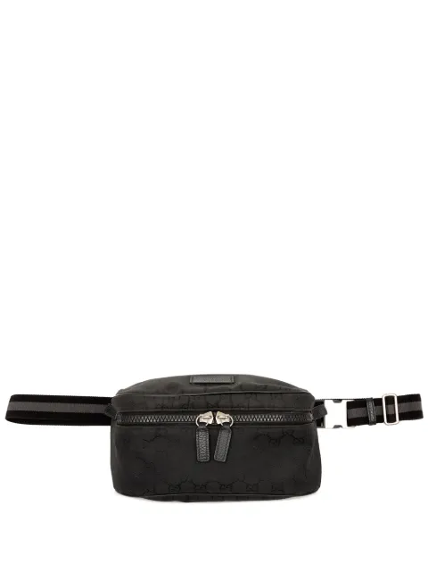 Gucci Pre-Owned 2000-2015 GG Nylon Web belt bag Black XAWW8UUJGZB3N5LA