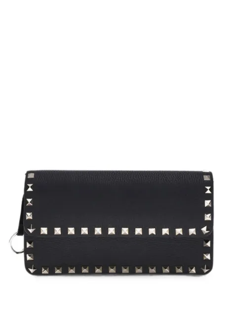 Valentino Garavani Rockstud leather wallet Black 9W2P0S61VSH