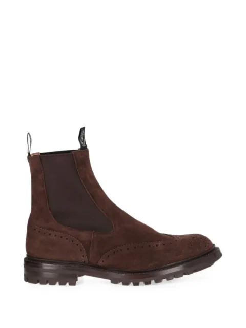 Todd Snyder brogue-detail Chelsea boots Brown 2754150214