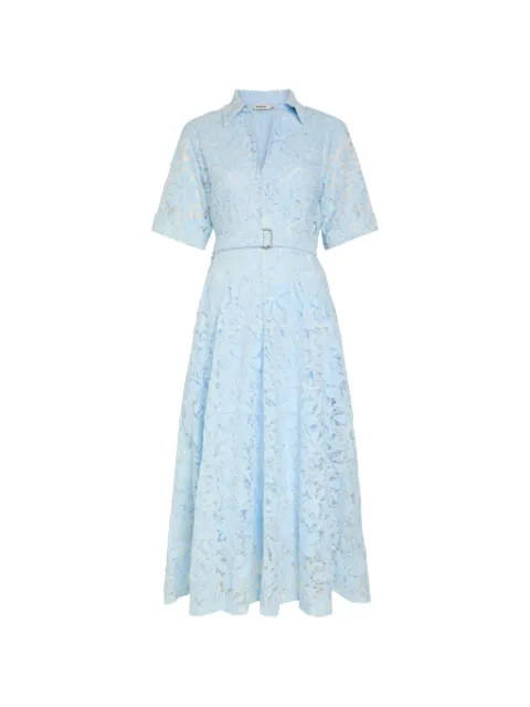 SIMKHAI Deanna belted lace dress Blue 3261054FL