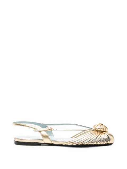 Valentino Garavani Cœur Royal pumps Gold WS0PS0RUR