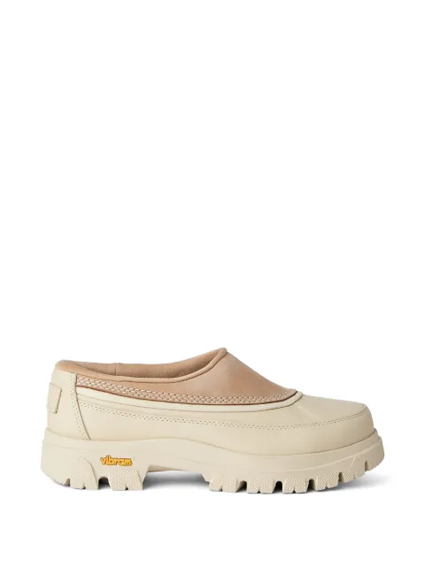 SOREL stitched-detail leather loafers Neutrals 2164811262