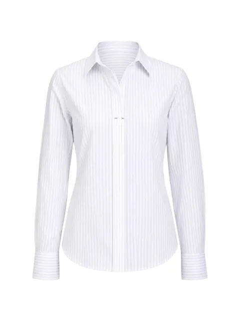 Barbara Bui striped long-sleeve shirt White H1410HHQ0109